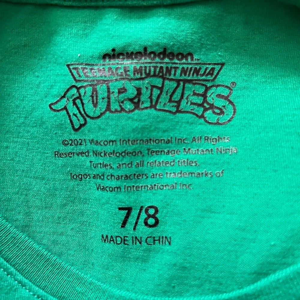 Nickelodeon TMNT Green and Gray Sweatshirt set and t-shirt - Picture 10 of 10